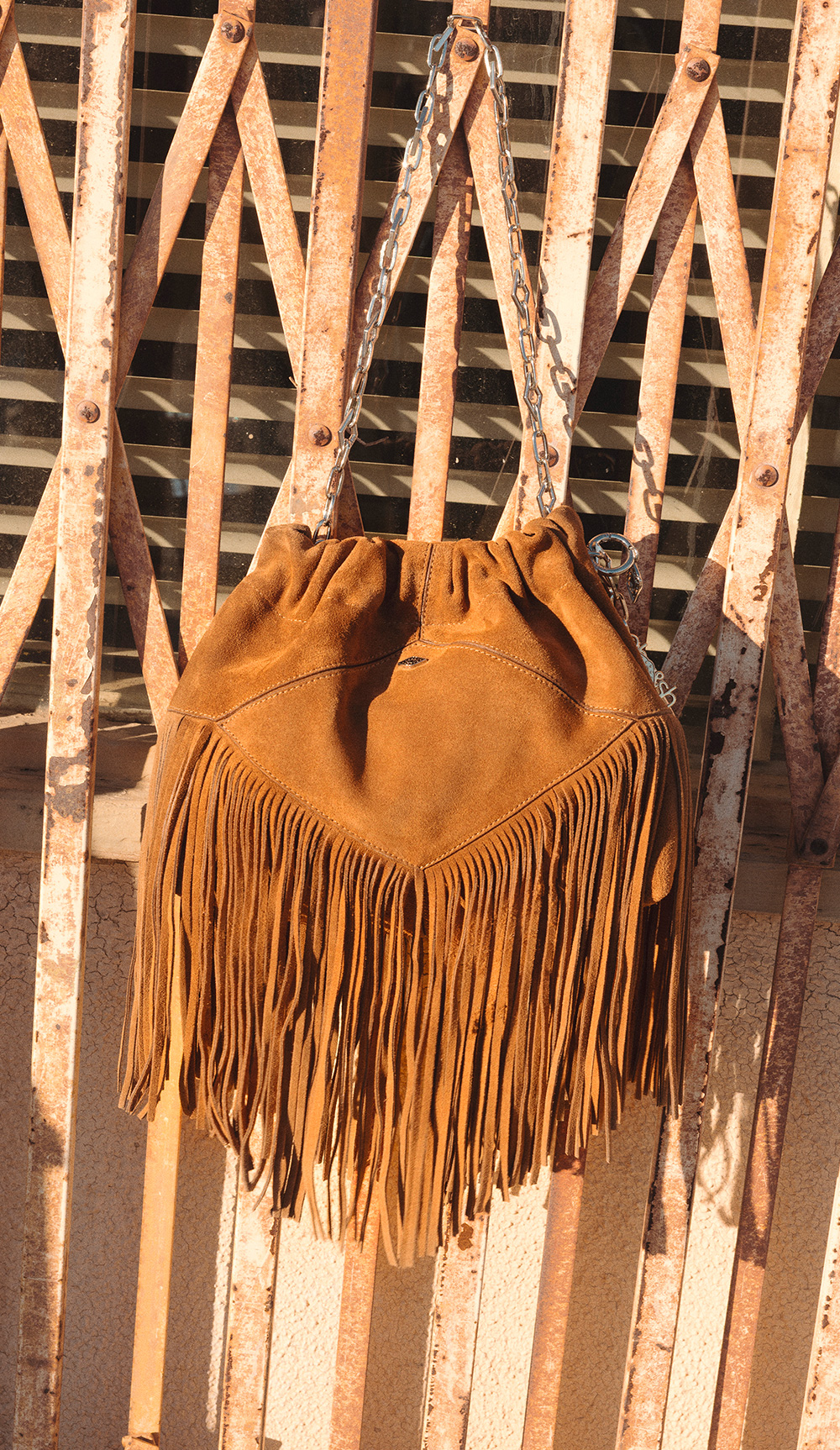 New June tote with fringes